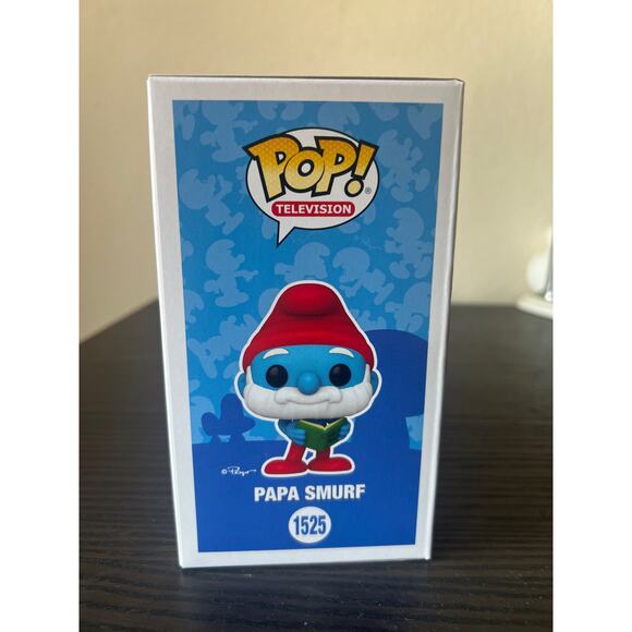 IN HAND SUMMER CONVENTION Papa Smurf Magic Book Funko Pop #1525 Animation SDCC - Picture 2 of 6